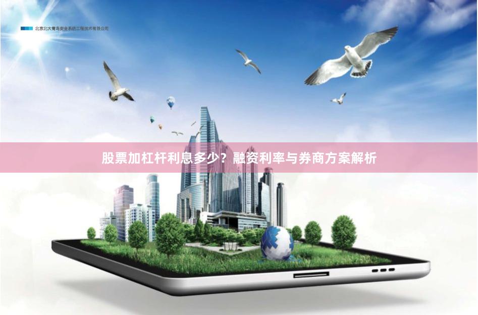 股票加杠杆利息多少？融资利率与券商方案解析